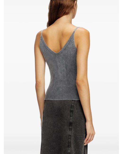 DIESEL Gray Melly Top