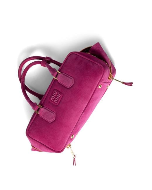 Miu Miu Pink Arcadie Tote Bag