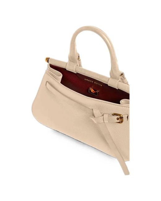 Antonio Marras Natural Small Tanit Buckle-Detail Shoulder Bag