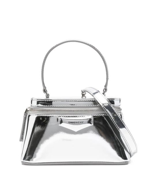 Borsa Tote Vanity Mini Con Catena di Givenchy in White