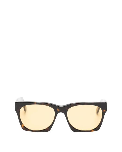 FACE HIDE Natural Square-Frame Sunglasses