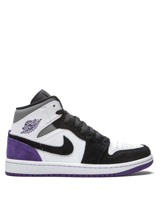 Nike White Air 1 Mid Se "Court Suede" Sneakers for men