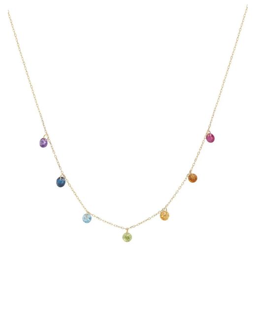 PERSÉE Natural Small Seven Chakra Necklace