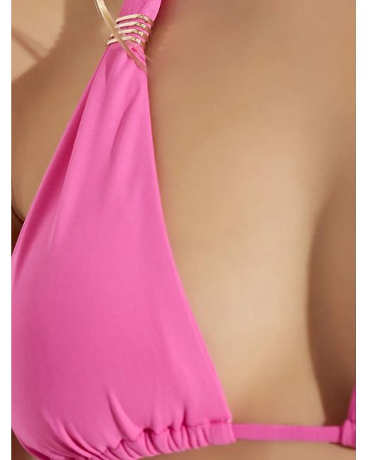 Melissa Odabash Grenada Bikinitop in het Pink
