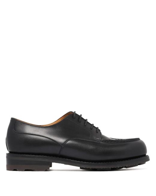 J.M. Weston Black Golf Derby Shoes for men