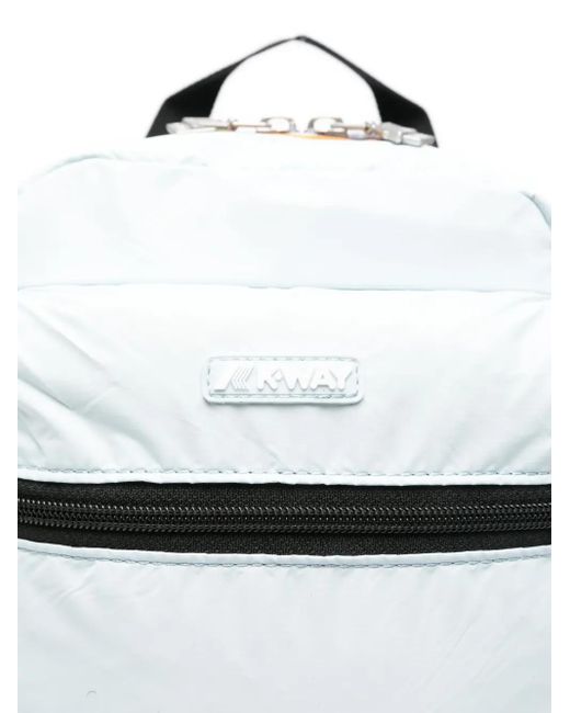 K-Way White Small Laon Backpack
