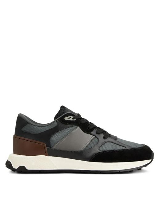 Tod's Black Panelled Sneakers for men