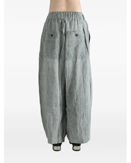 Ziggy Chen Blue Drawstring Trousers for men