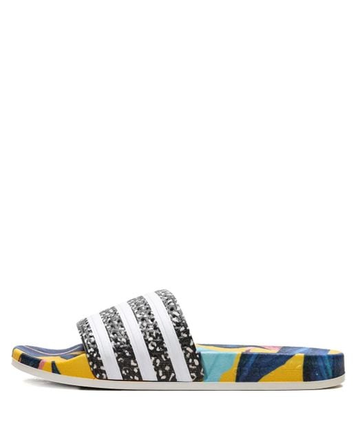 Adidas Green Adilette Slides