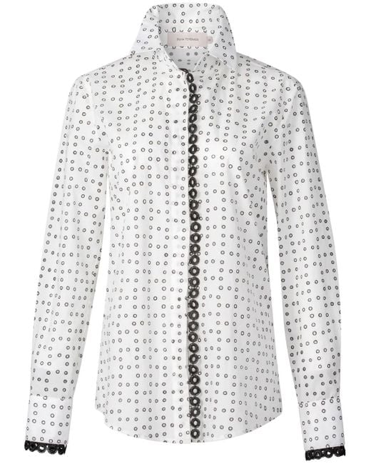 Silvia Tcherassi White Naroa Shirt