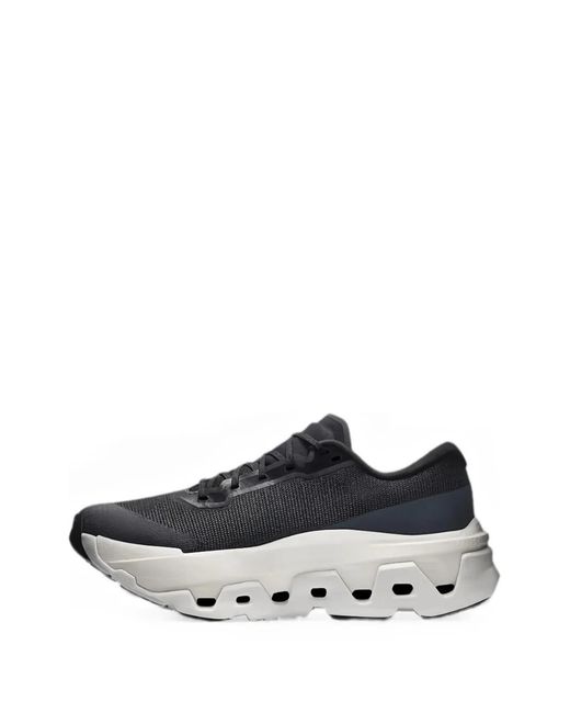 On Shoes White Cloudmster Hyper Low Top Sneakers for men