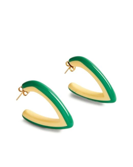 LaDoubleJ Green Mini Dew Earrings