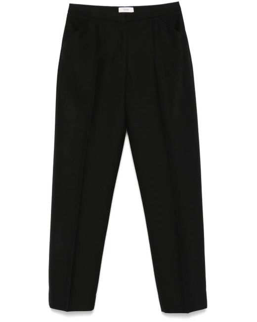 Totême  クロップド ストレートパンツ Black