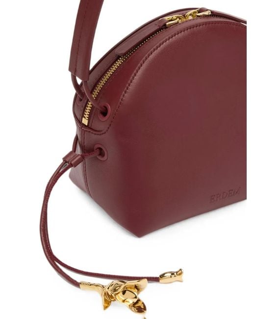 Borsa Mini Flora di Erdem in Purple