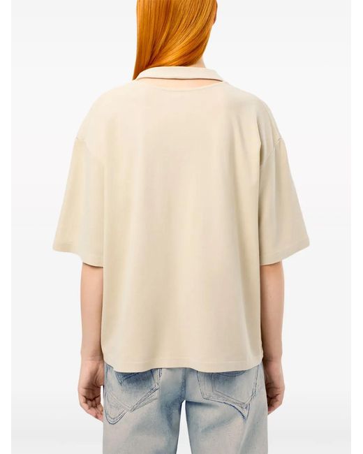CAMPERLAB Natural Logo-Embroidered Cotton T-Shirt