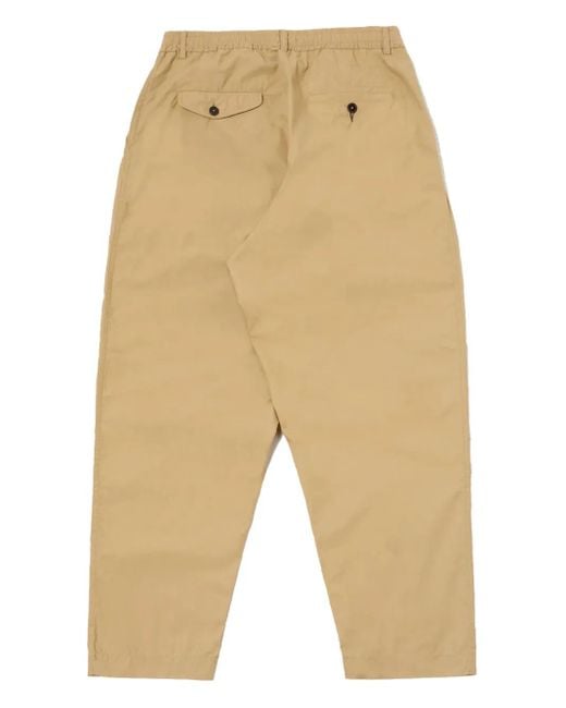 メンズ Universal Works Pleated Utility Trousers Natural