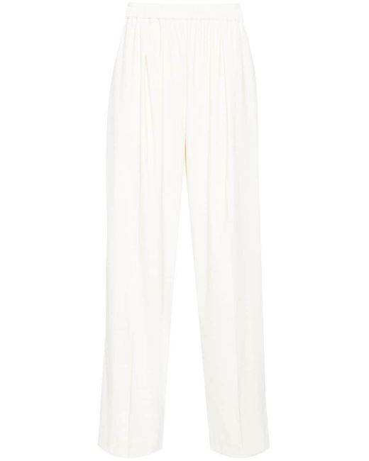 Pantalones rectos Julia Samsøe & Samsøe de color White
