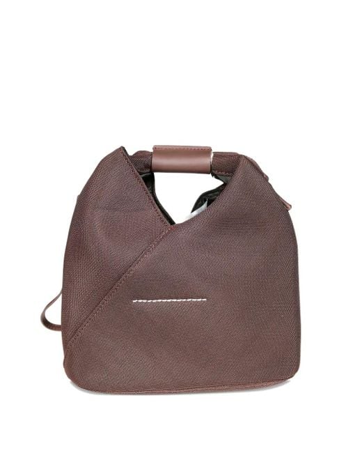 MM6 by Maison Margiela Brown Tote Bag Mit Henkel