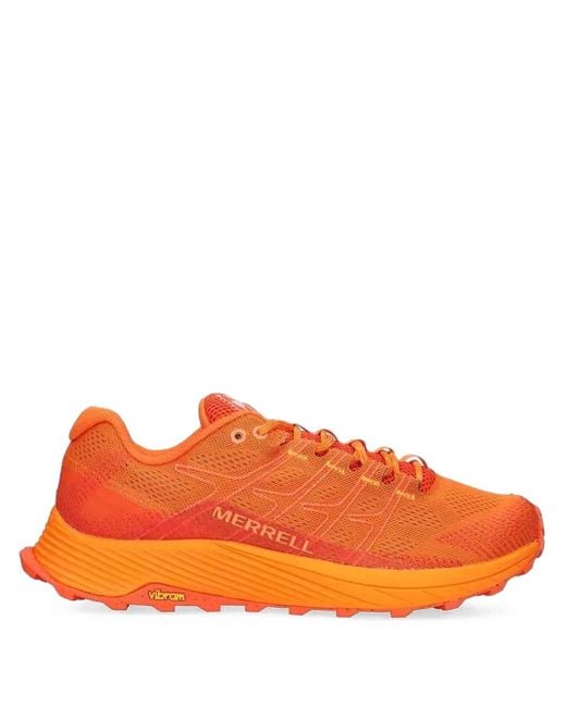 Merrell Orange Moab Flight Sneakers for men