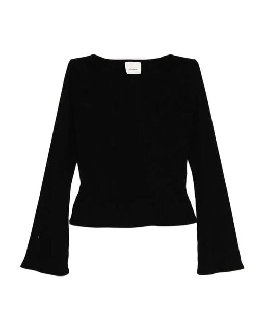 Reformation Black Miller Top