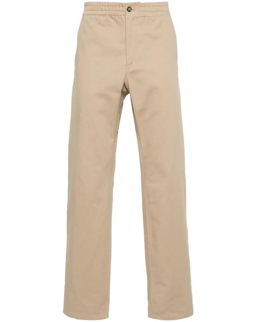 A.P.C. Natural Chuck Straight-Leg Trousers for men