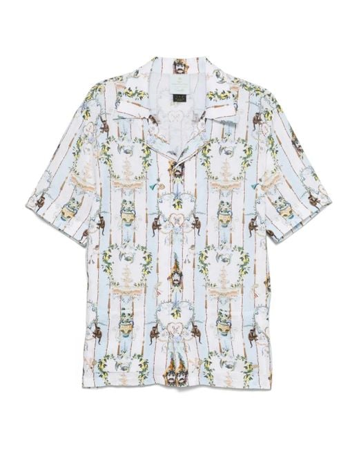 Camilla White Linen Shirt for men
