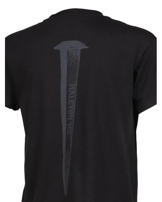 P.L.N. Black X Halcyon Veil Nail T-Shirt for men
