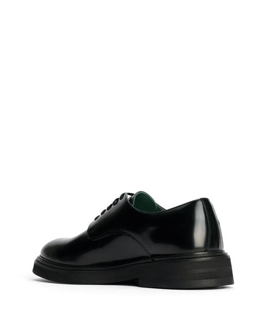 VINNY'S Black Officer Derbee Loafers for men