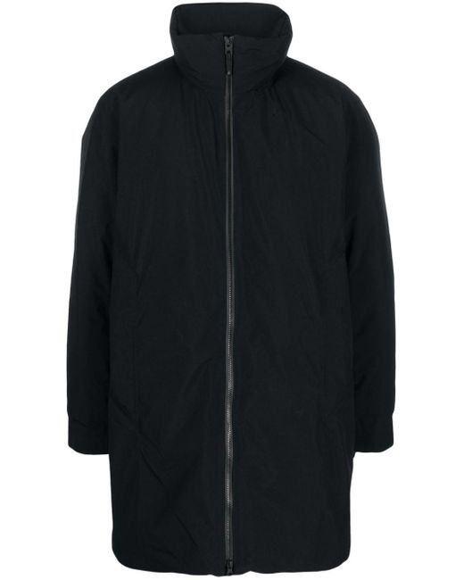 Goldwin Funnel-neck Zip-up Raincoat in Blue for Men | Lyst