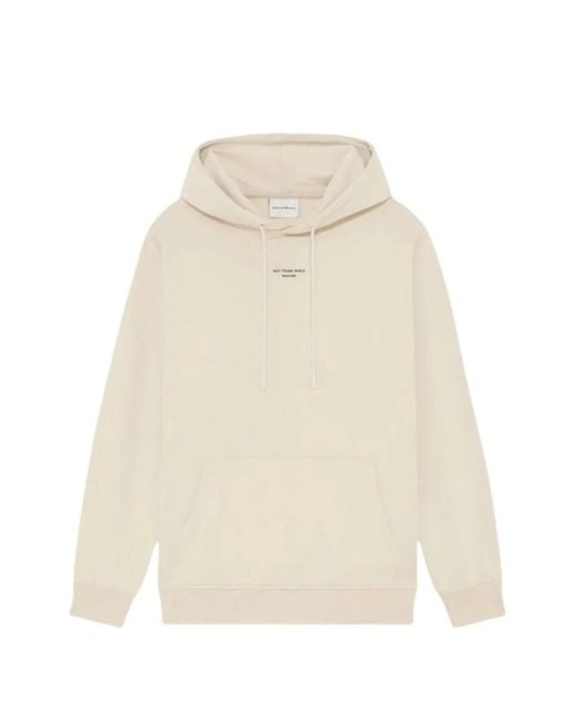 Drole de Monsieur White Logo-Print Hoodie for men