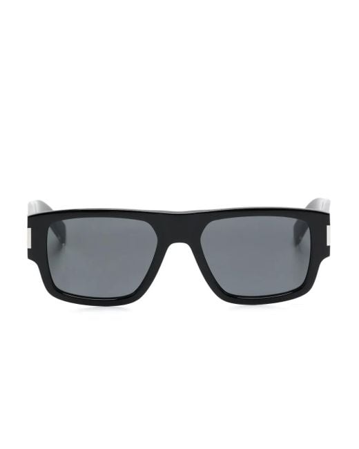 Saint Laurent Black Sl 659 Rectangle Frame Sunglasses