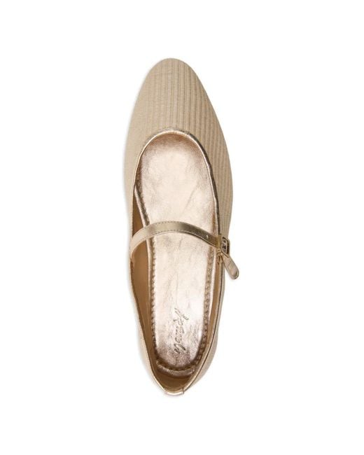 Marsèll White Strascico Ballet Flats