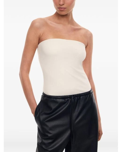 12 STOREEZ White Naomi Bandeau Top