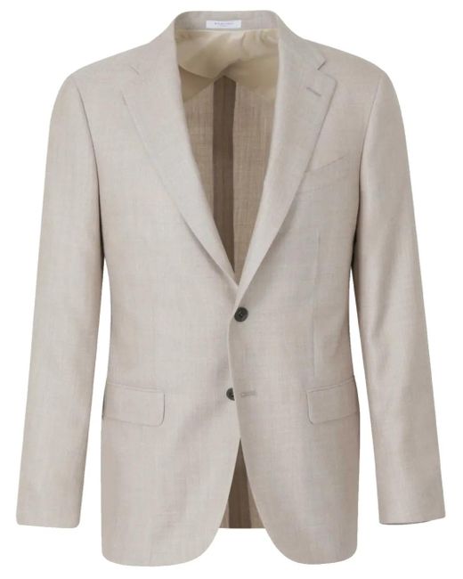 Blazer À Revers Cranté Boglioli pour homme en coloris Gray