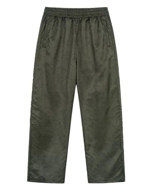 ROUGH Os Nylon トラックパンツ Green