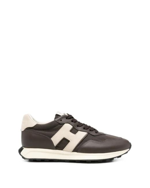 Hogan H601 Sneakers Mit Logo-Patch in White für Herren