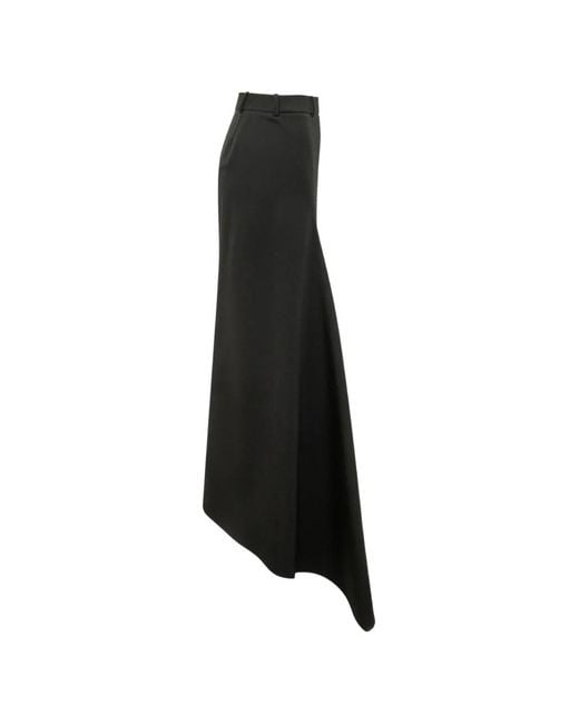 Givenchy Black Slashed Skirt