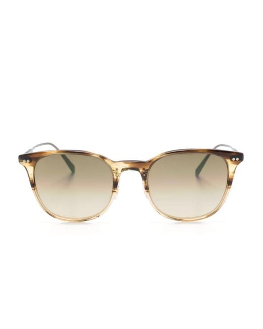 Oliver Peoples Natural Gerardo Round-frame Sunglasses for men