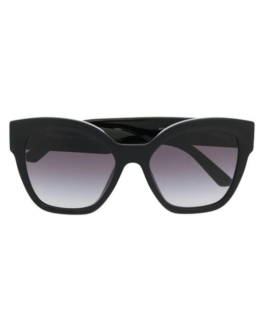 Prada Black Butterfly-Frame Sunglasses