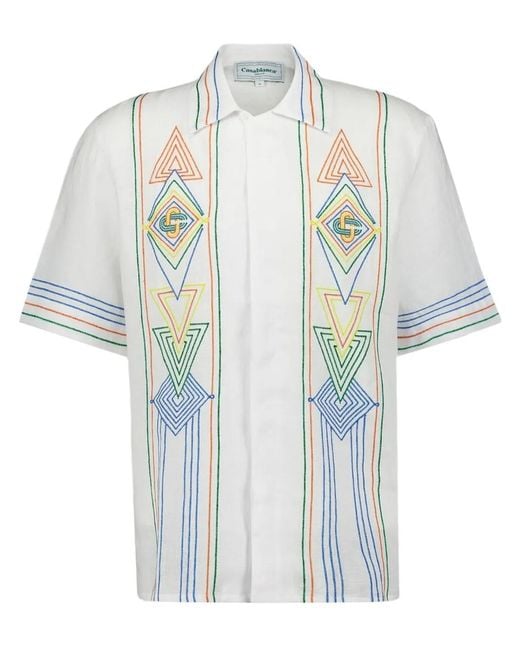 Casablanca Blue Le Fil De La Musique Shirt