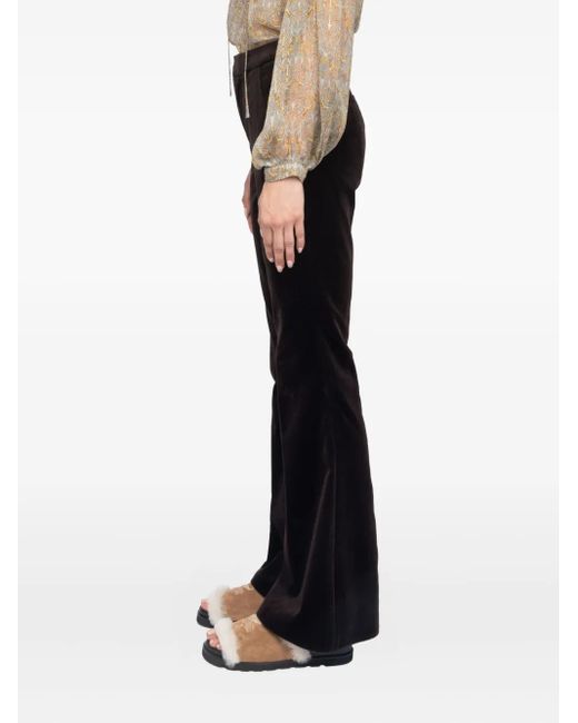 Zadig & Voltaire ベルベット パンツ Black