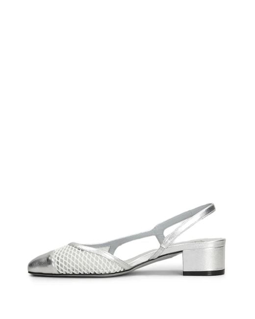 Roberto Festa White 40Mm Ninfa Pumps