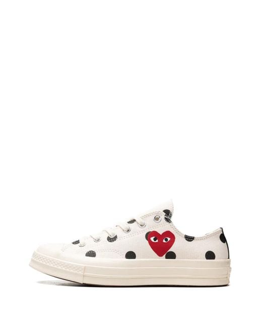 Converse Pink X Comme Des Garcons Chuck 70 Ox Sneakers