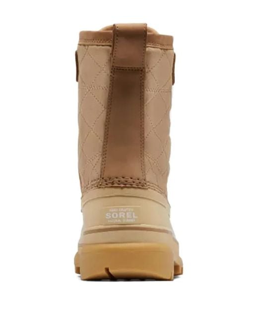 Sorel Natural Caribou Royal Lace-Up Quilted Boots