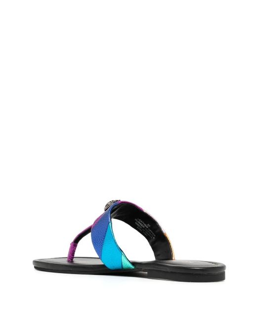 Kurt Geiger Multicolor Kensington Flat Sandals