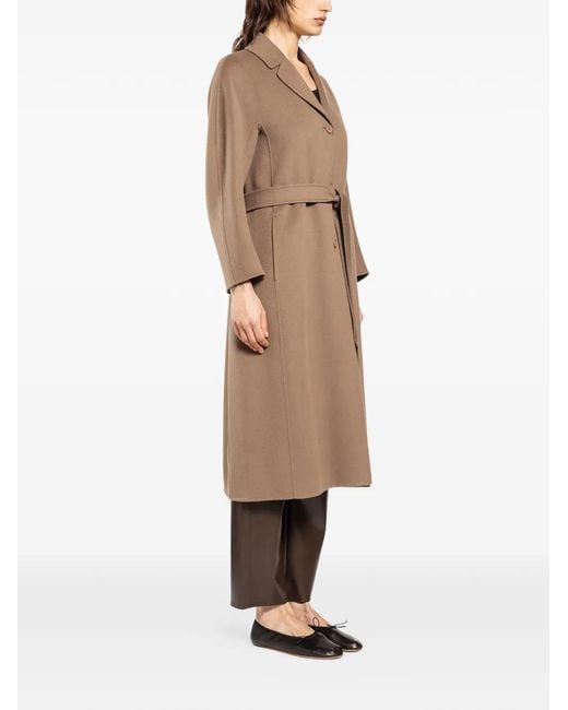 Max Mara Natural Flared Coat