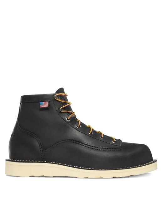 Danner Black Bull Run Lace-Up Leather Boots for men