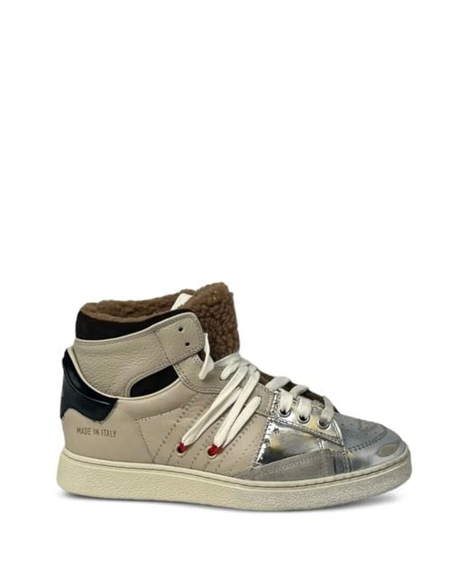 HIDNANDER Natural The Cage Dual Polar Fleece Sneakers