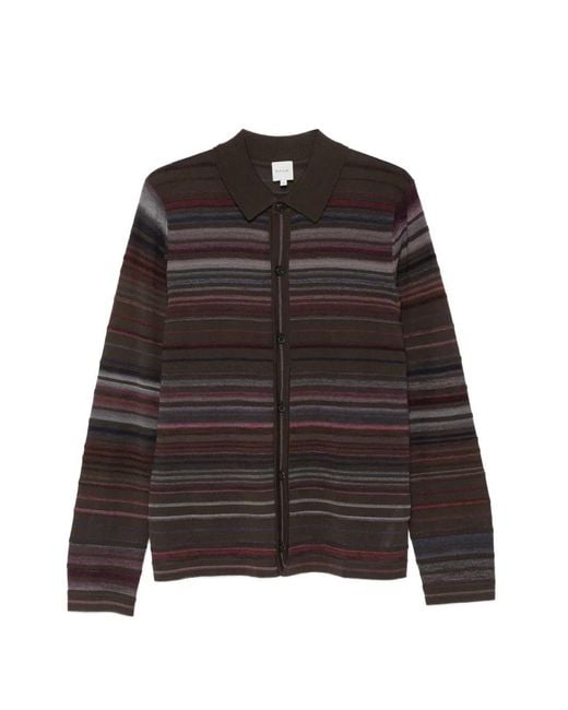 Paul Smith Gestreifter Pullover in Black für Herren