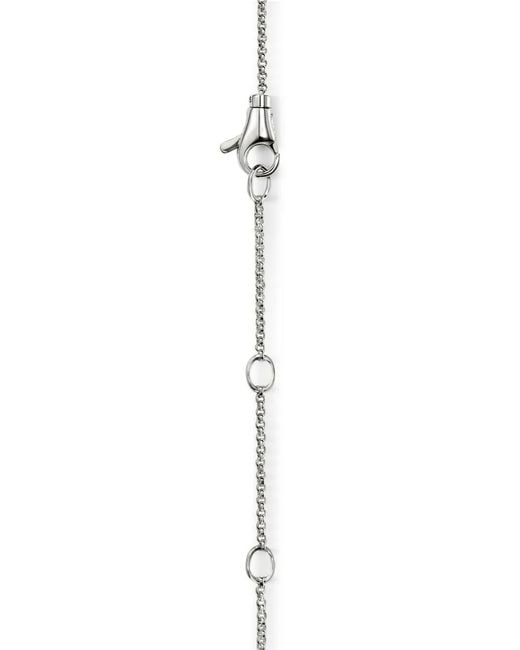 John Hardy Metallic Icon Stud Diamond Necklace